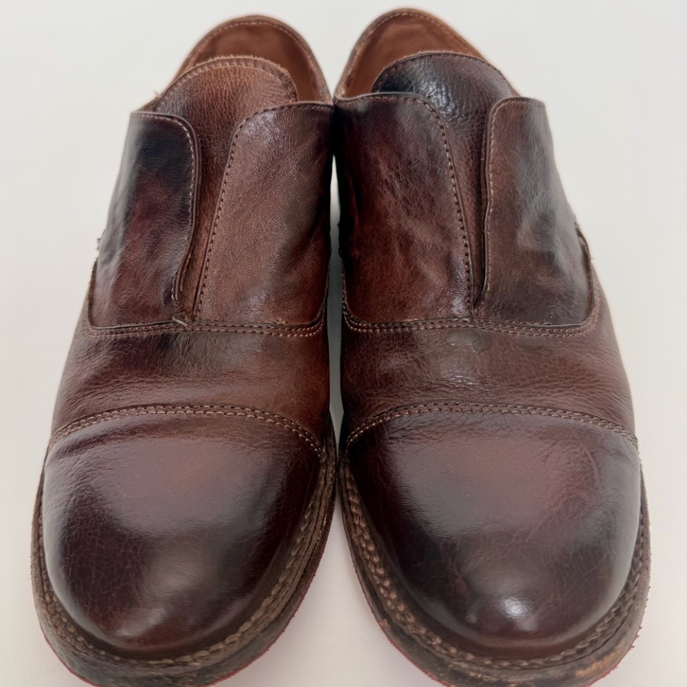 Bed Stu Rose Cobbler Series Handmade Leather Slip On Women's Shoes.